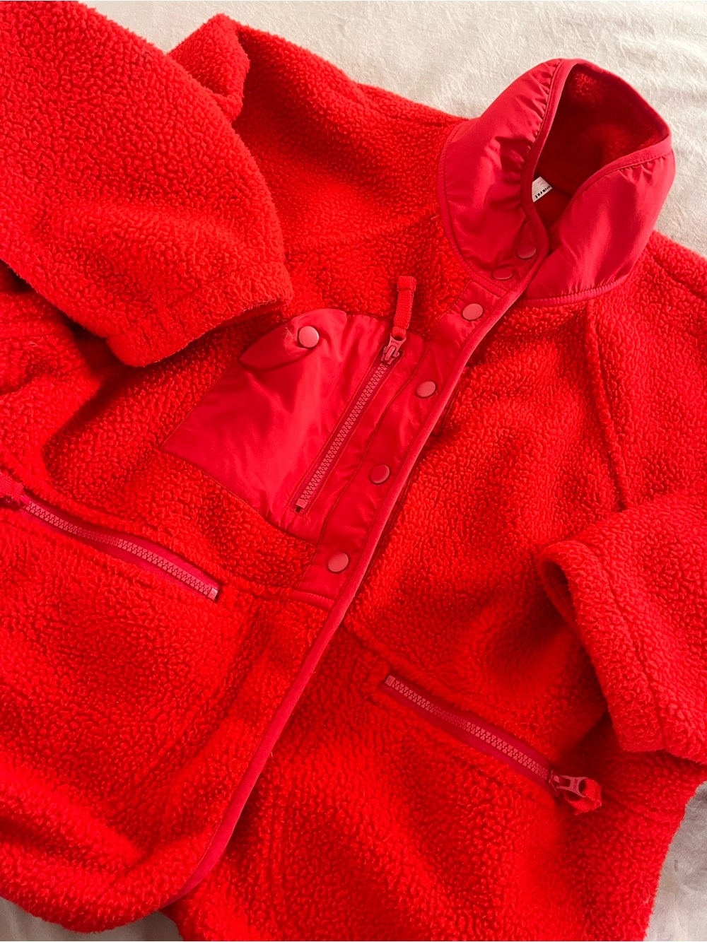 Red hit the slopes jacket free people movement - Picture 2 of 5